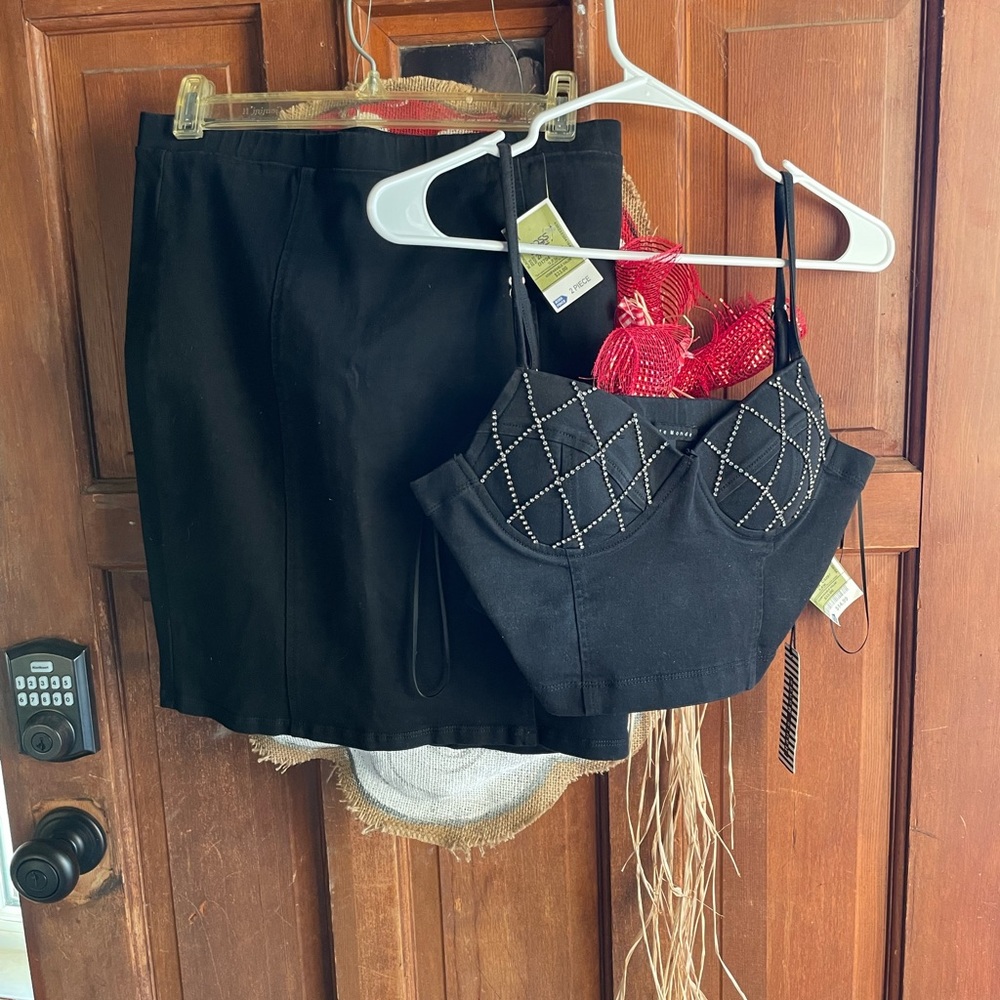 Skirt and top